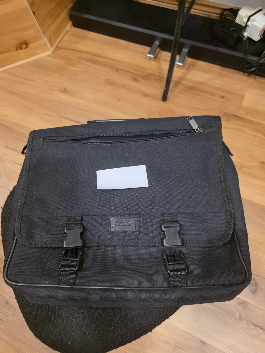 Black Messenger Bag + Sling Bag