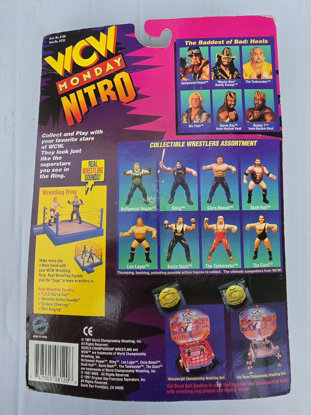 Vintage 1997 WCW Monday Nitro Ric Flair Action Figure - photo 2