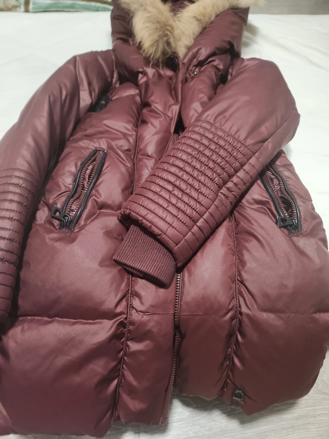 Rudsak Burgundy Puffer Jacket - photo 3
