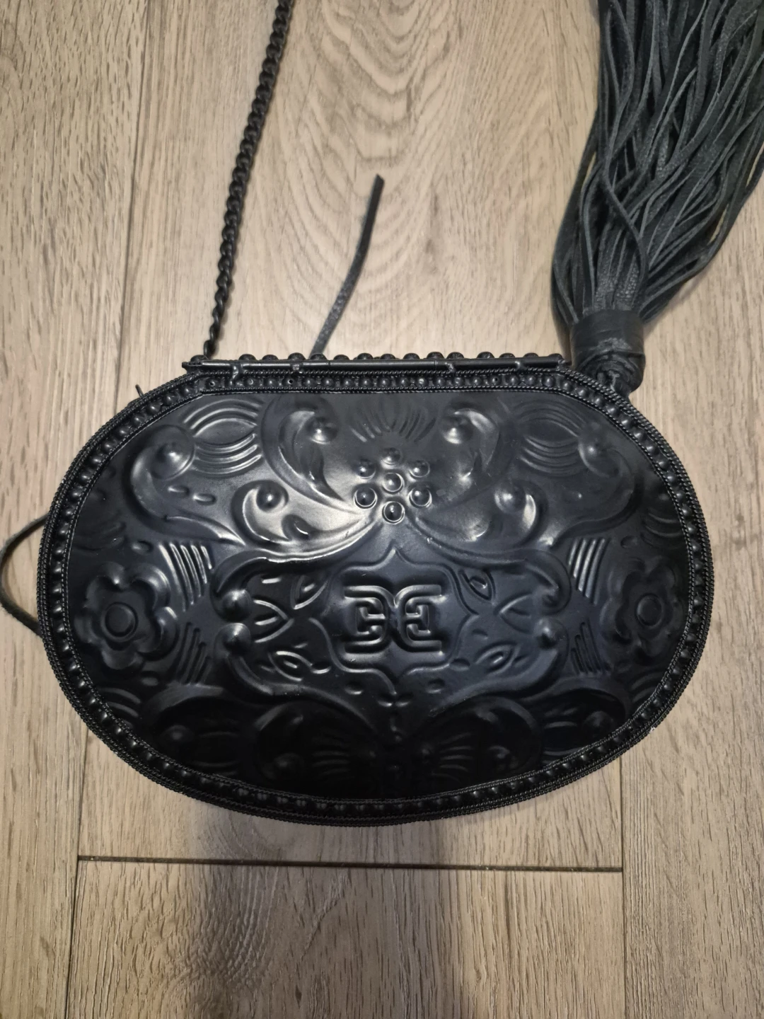 Sam Edelman black crossbody metallic bag - photo 4