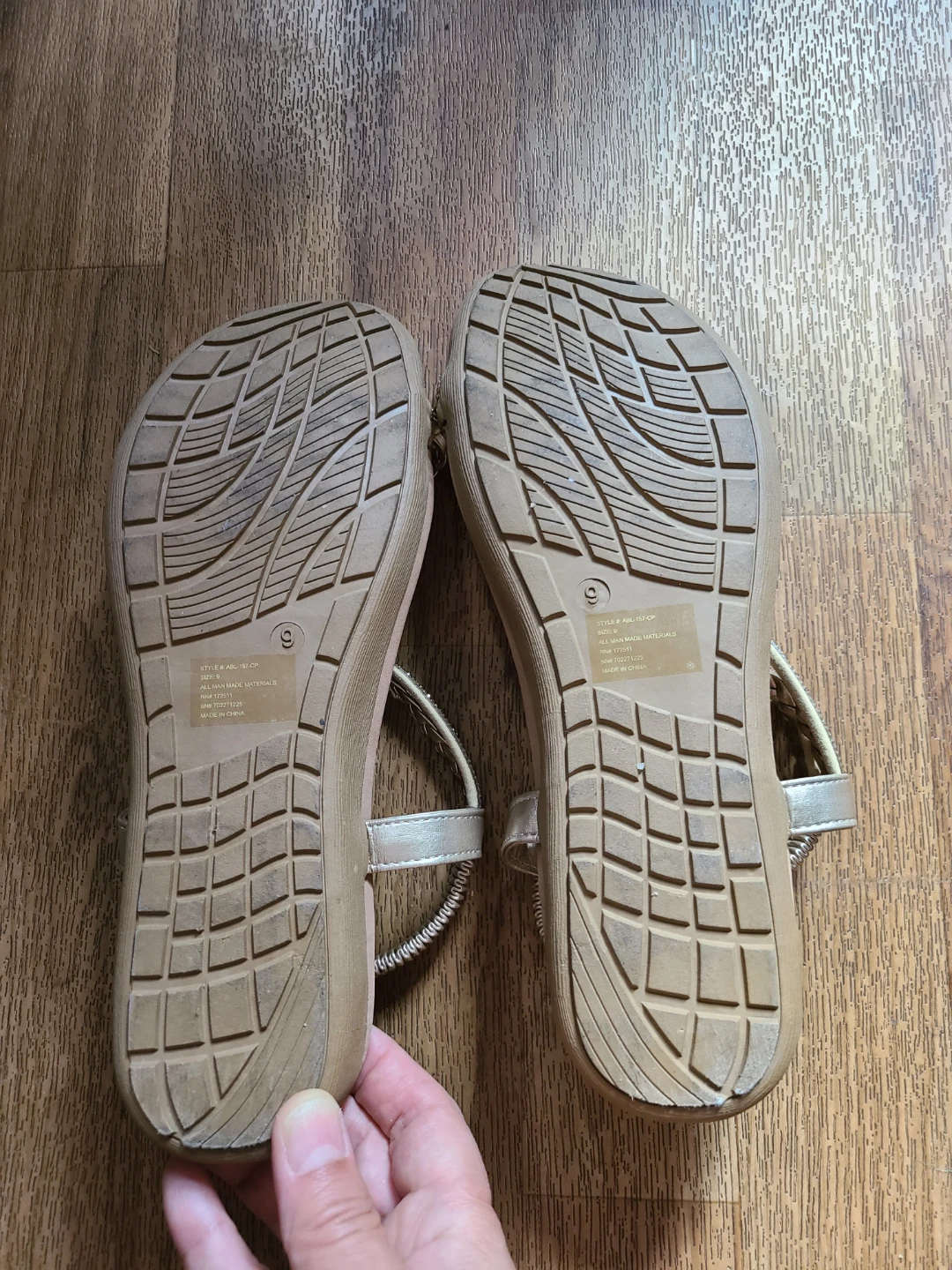 Women's sandals size 9 - photo 2