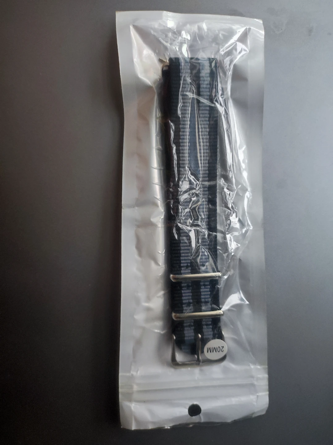 20mm Striped NATO Watch Strap