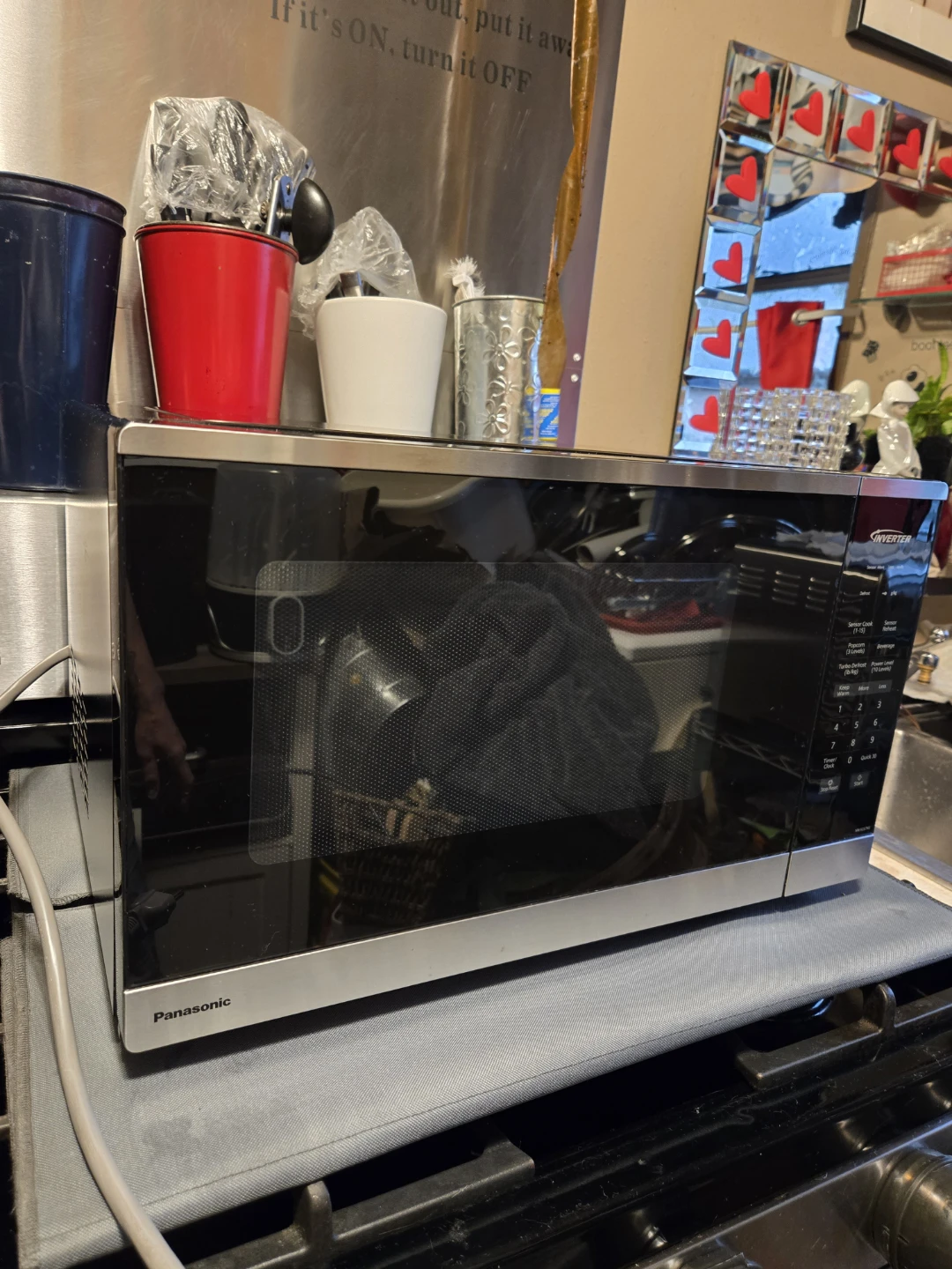 Panasonic Inverter Microwave Oven 1.3 Cu Ft Stainless Steel - photo 2