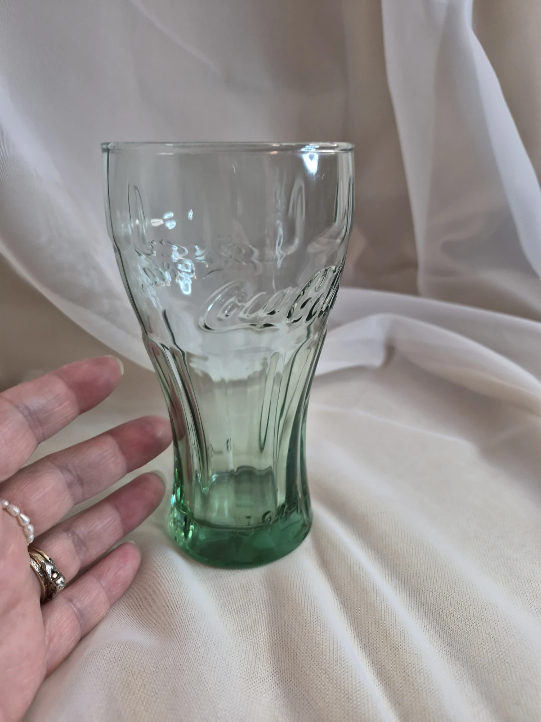 Collectible 5 3/4" x 3" Coca-Cola Glass Coke Glass - photo 5