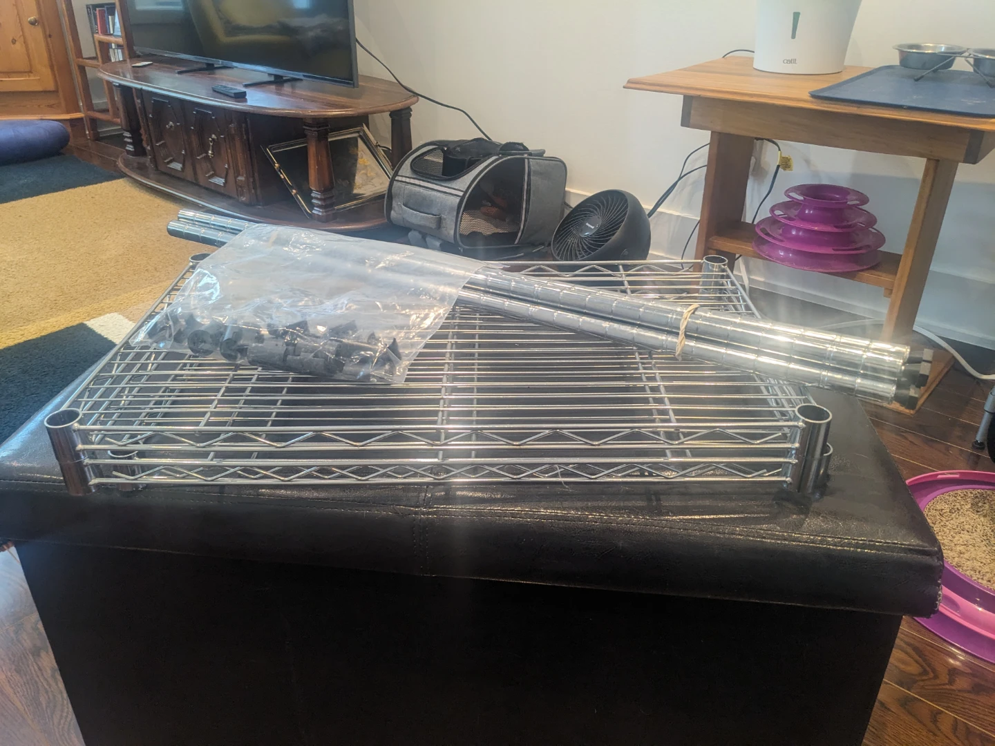 Wire Shelving Unit - photo 2