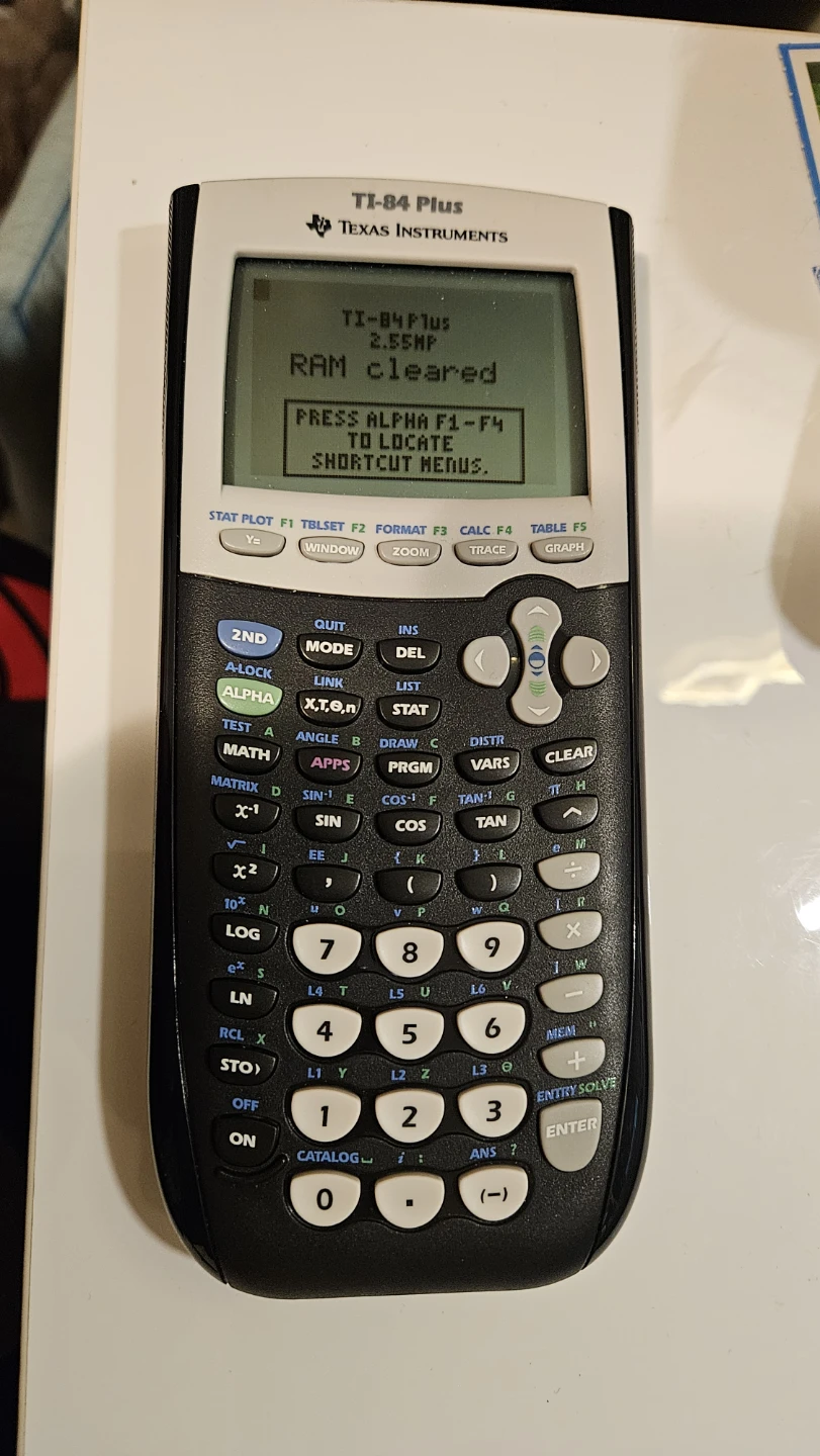 Texas Instruments TI-84 Plus Graphing Calculator