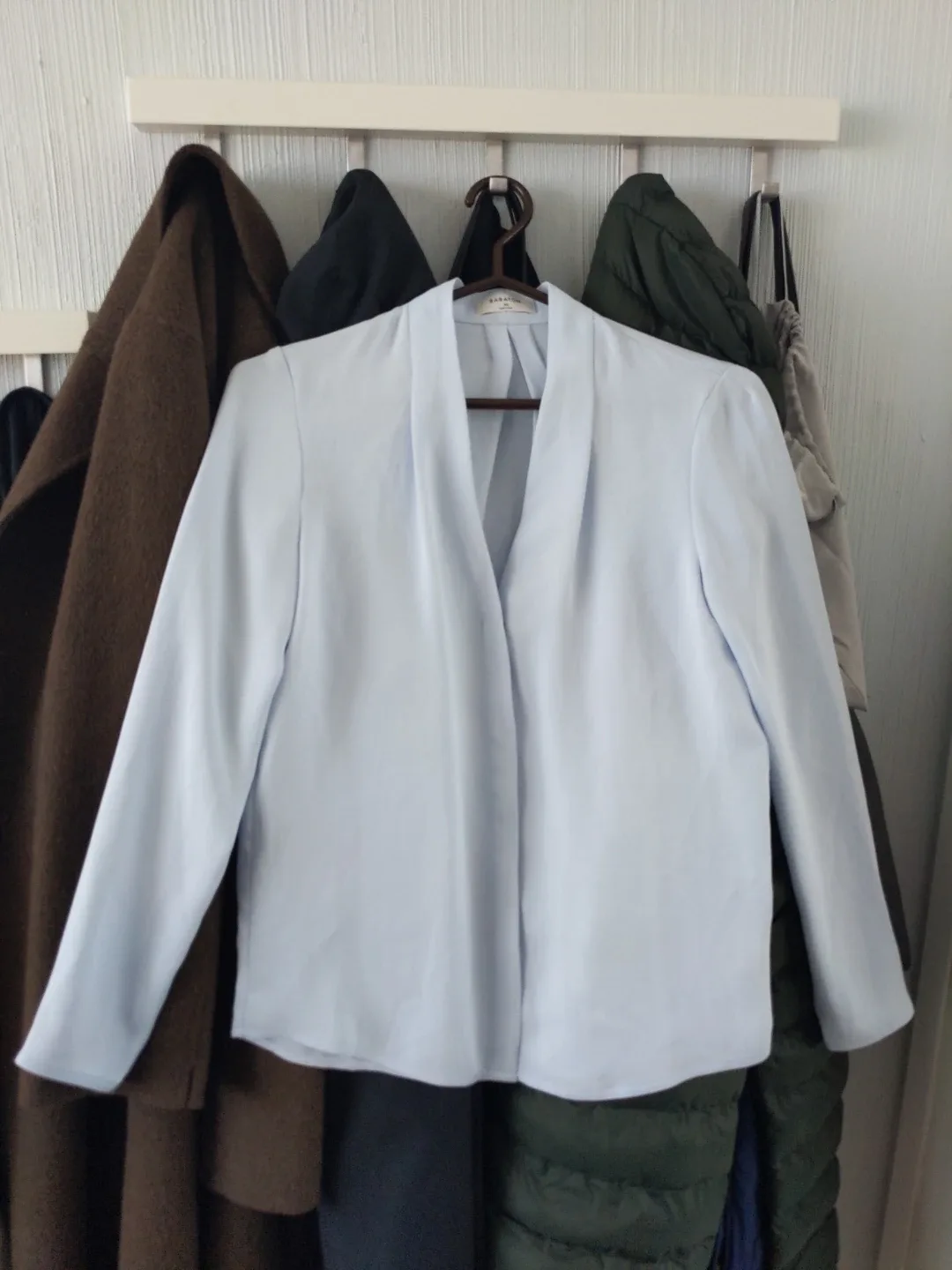 Babaton Light Blue Blouse - photo 2