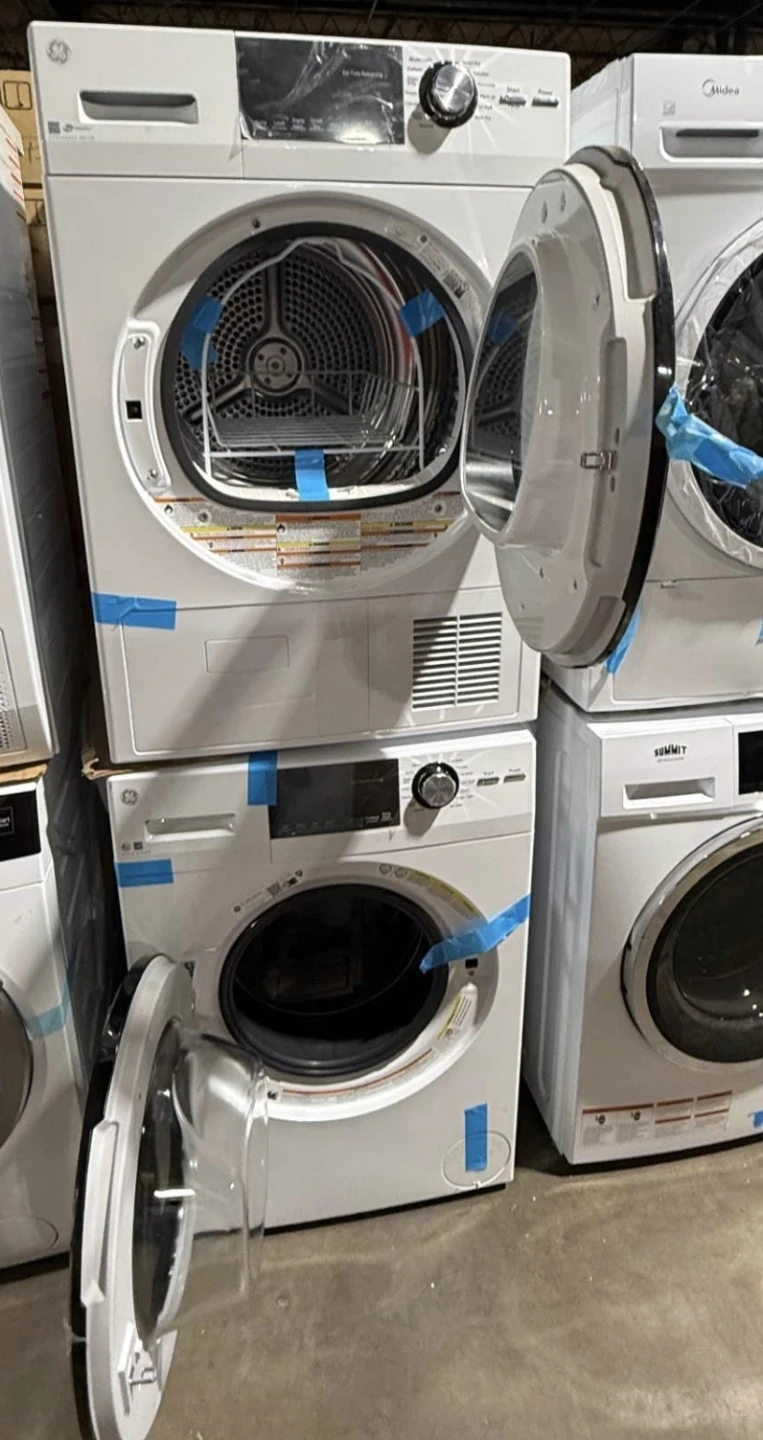 GE 24in Stackable Washer and Dryer Set - photo 2