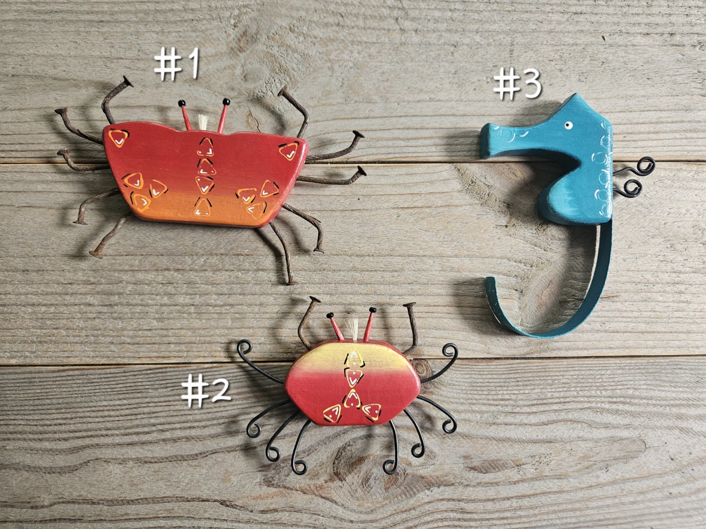 Wooden Crabs