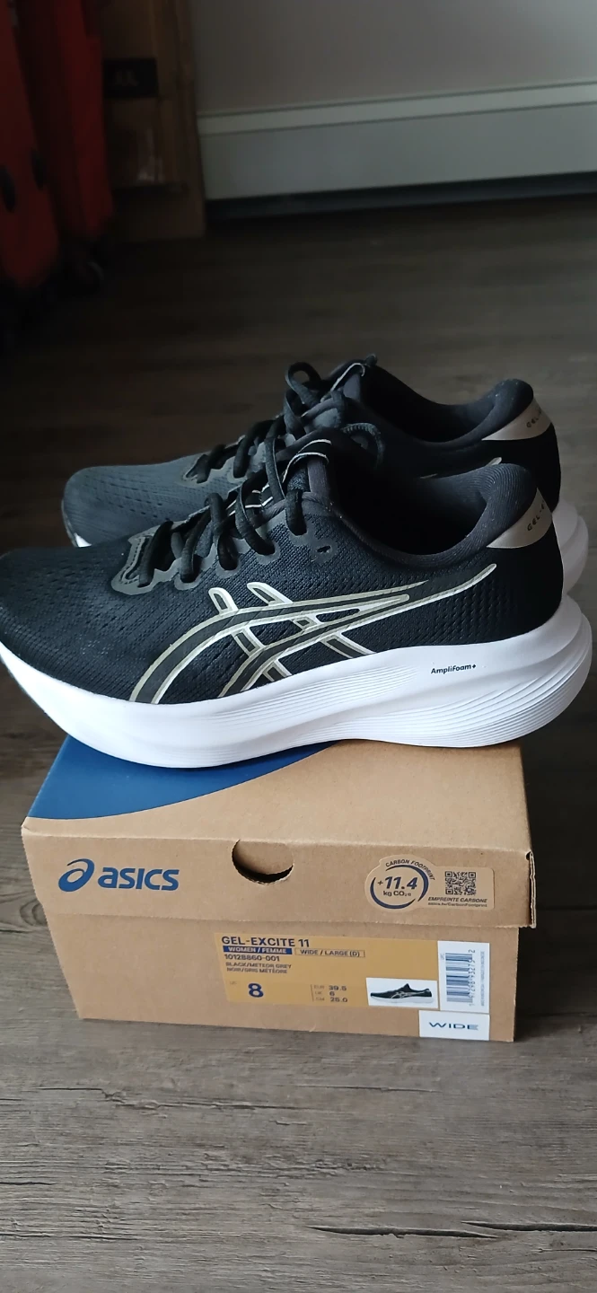 ASICS Gel Excite 11 Women's Running Shoes Sz 8 Wide Black - photo 5