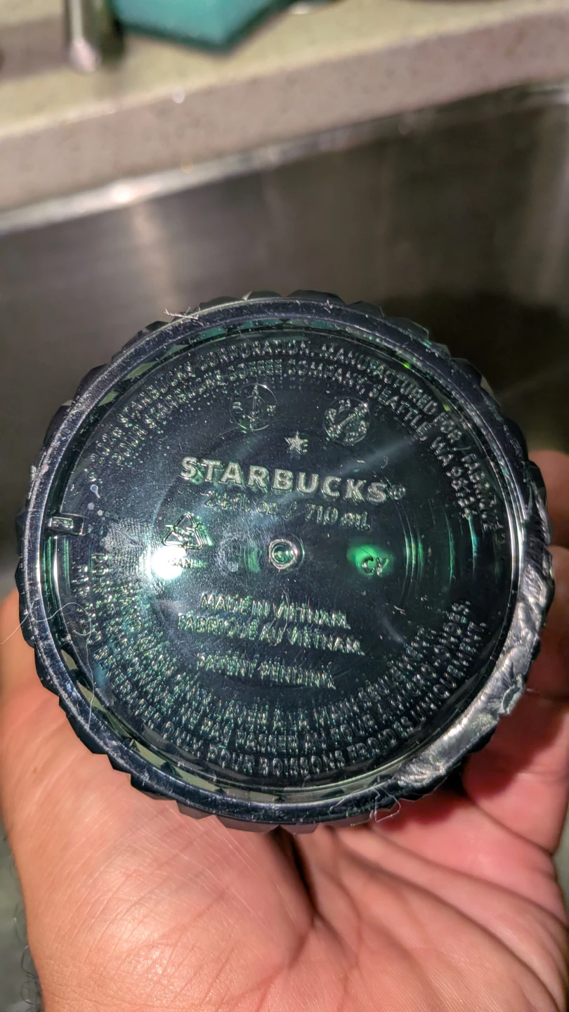 Starbucks Studded Cold Cup Tumbler Dark Green - photo 4
