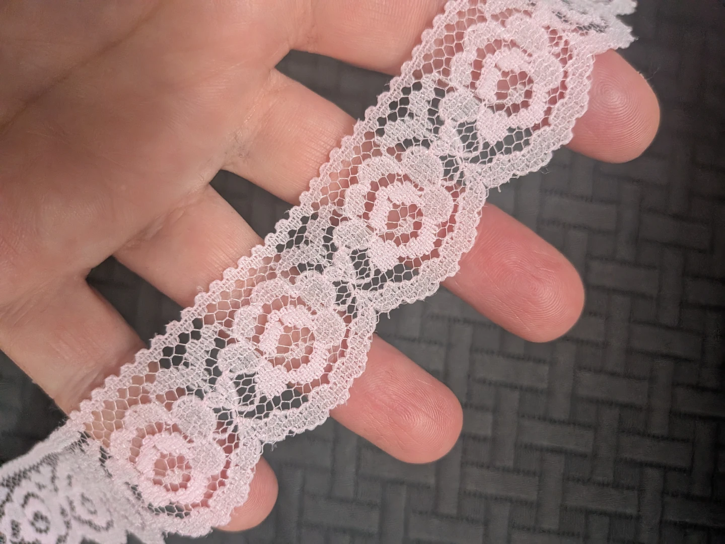 LightPink floral Lace Trim New  $1 per yard - photo 5