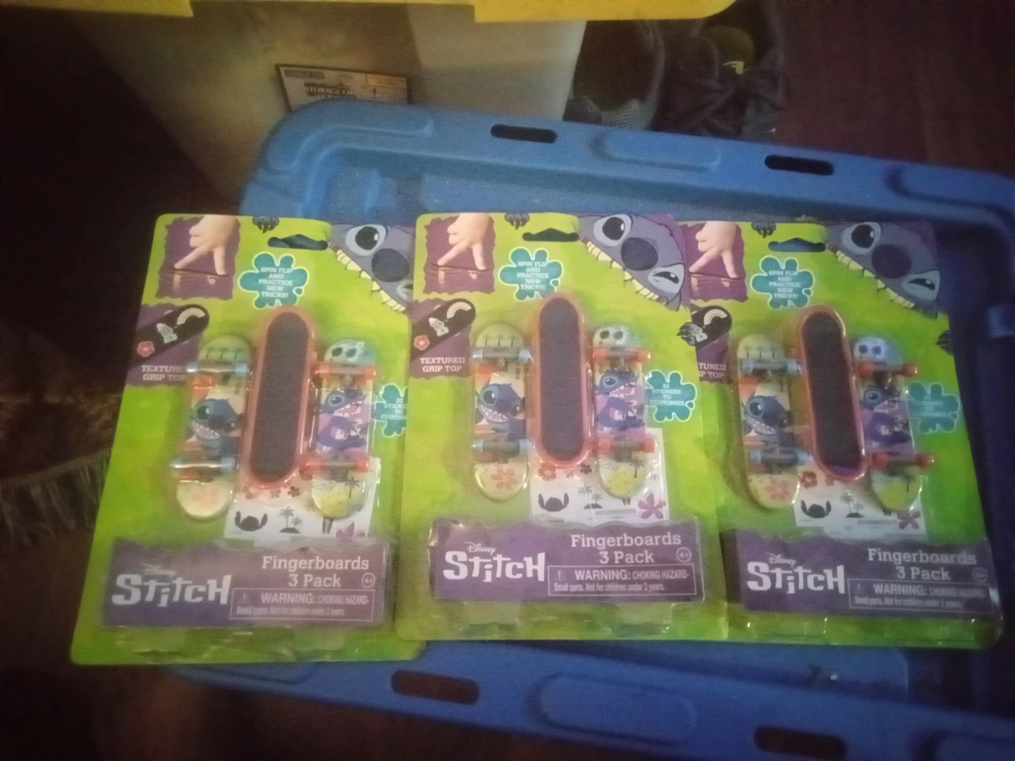Disney Stitch Fingerboards 3 Pack