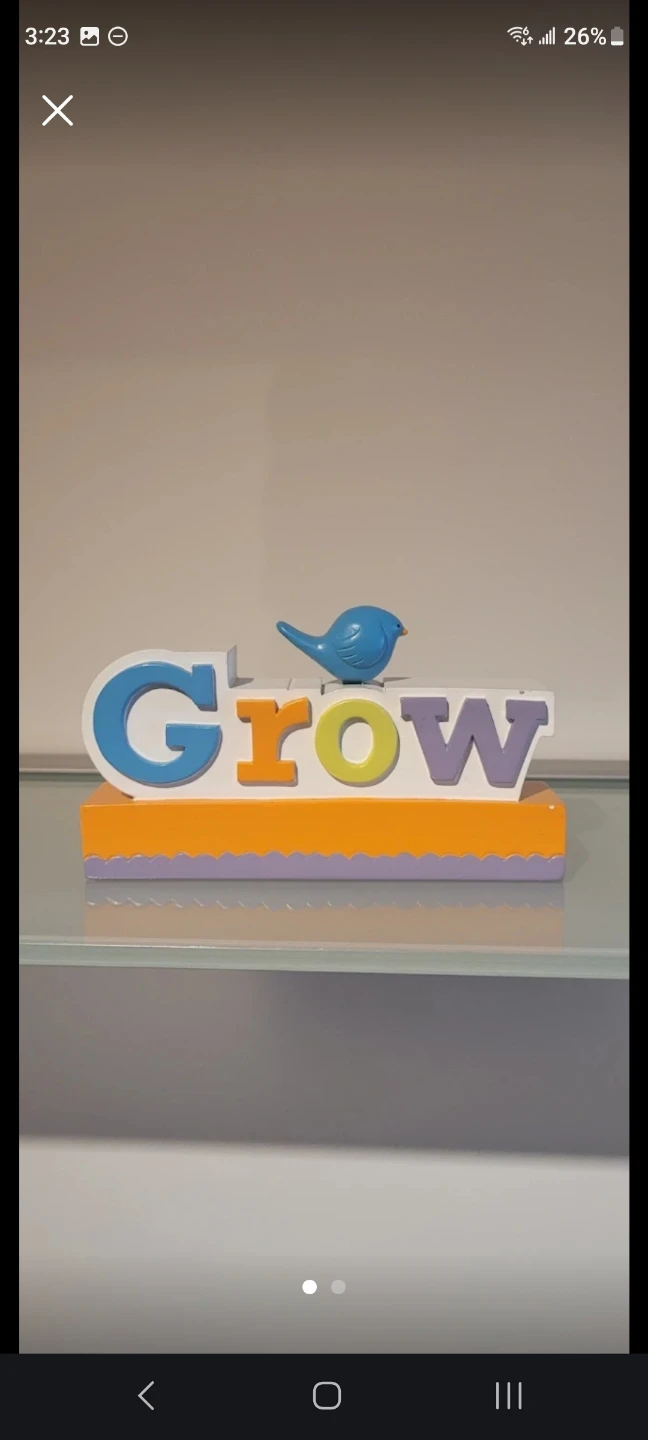 New Hallmark Grow Sign and Gift 🎁