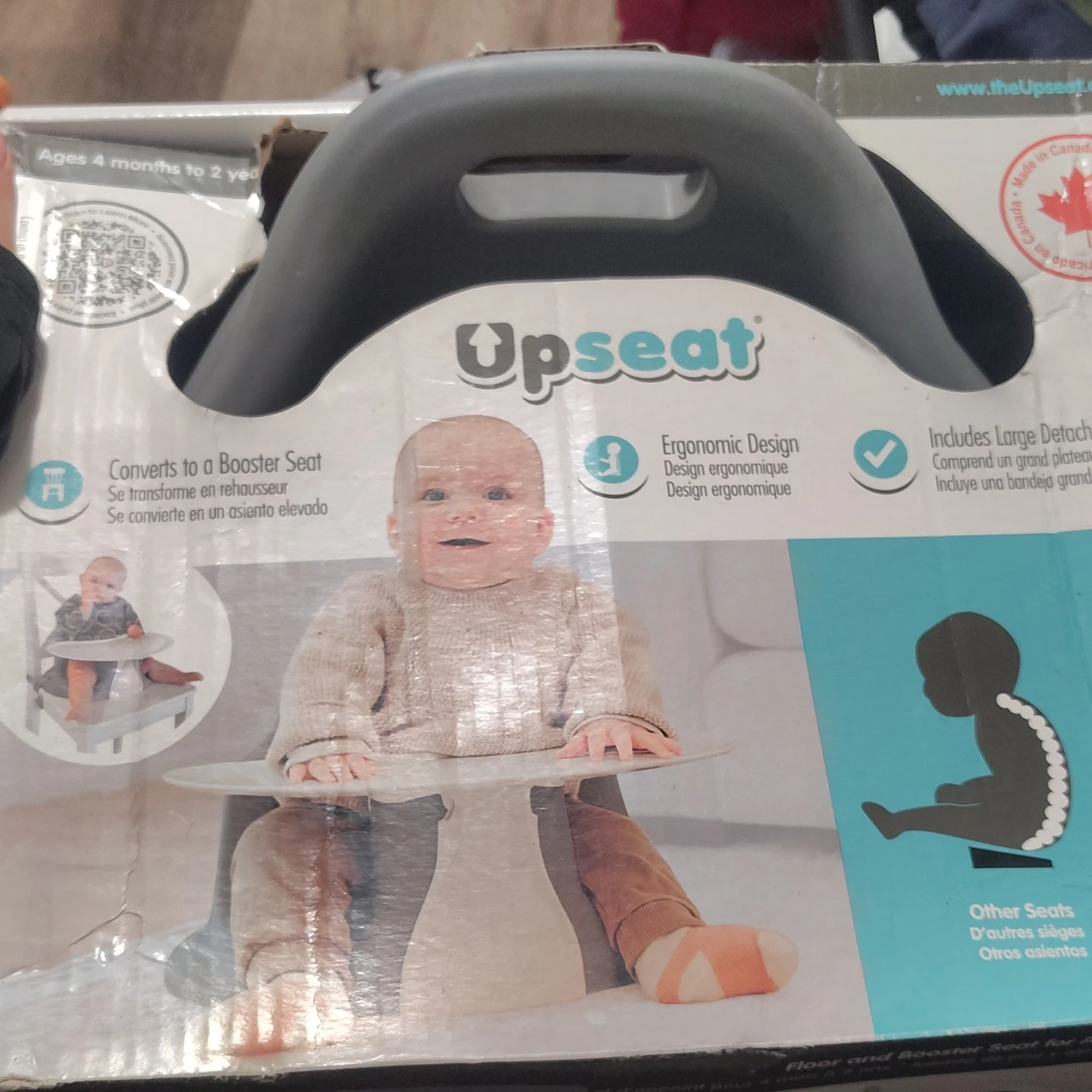 Upseat Baby Floor and Booster Seat - photo 2