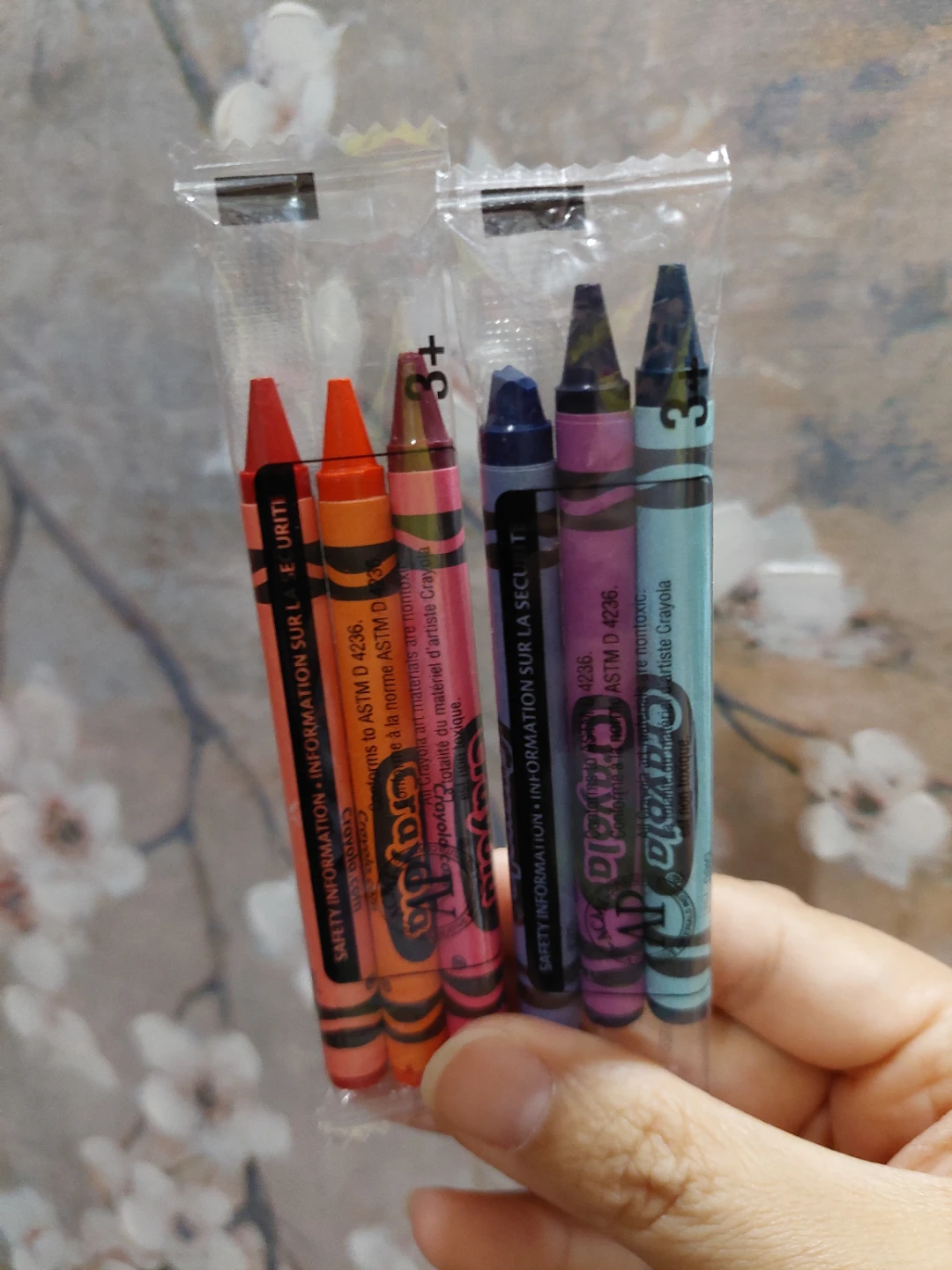 Crayola Wax Crayons 2x 3-Pack 🏈