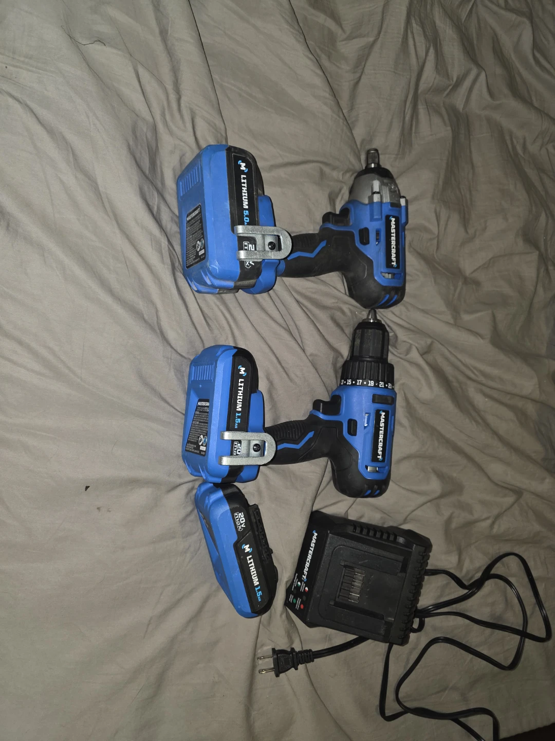 Mastercraft 20V Drill and Impact Driver Set