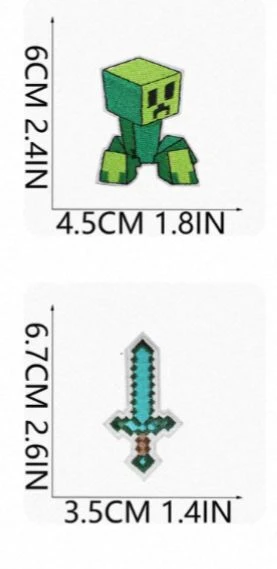 Minecraft Creeper & Friends Patches - photo 5
