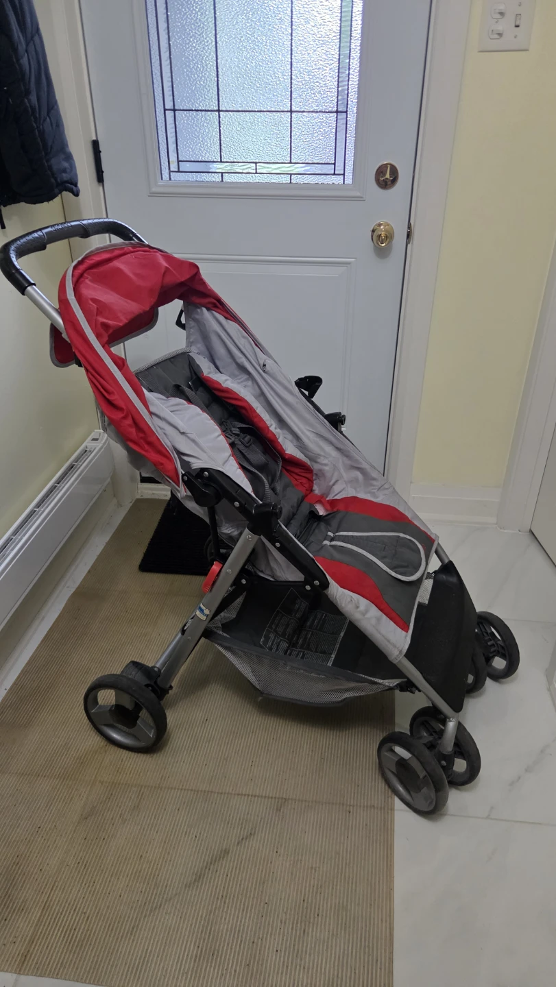 Evenflo Stroller Red and Grey