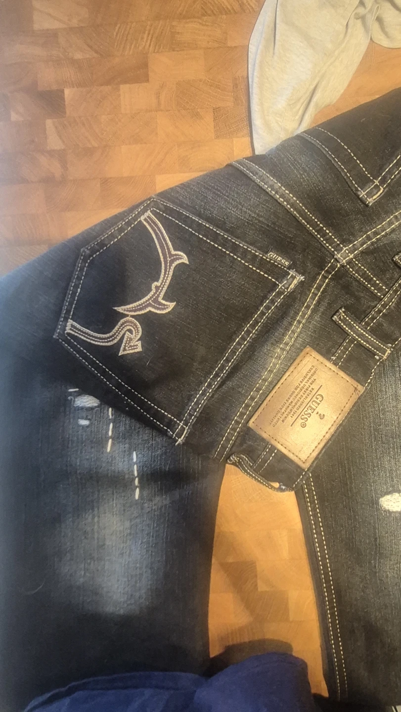 Guess Distressed Denim Jeans - photo 2
