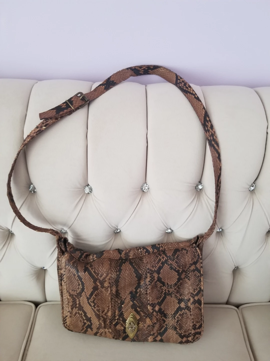 Crocodile Crossbody Bag