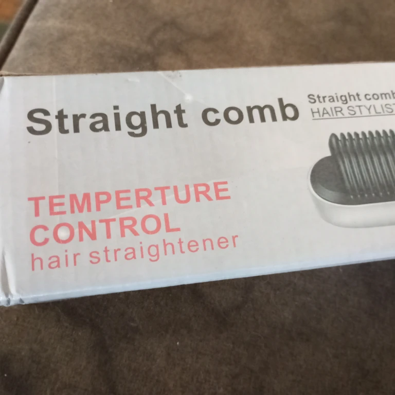 FH909 Straight Comb Hair Straightener 🏈 - photo 2