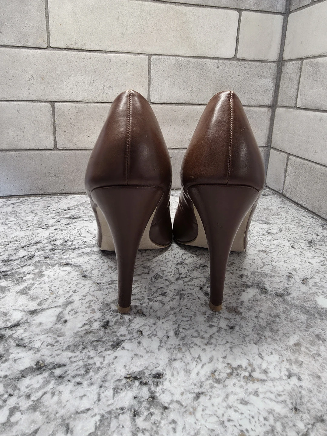 Size 7 Call It Spring brown heels - photo 3