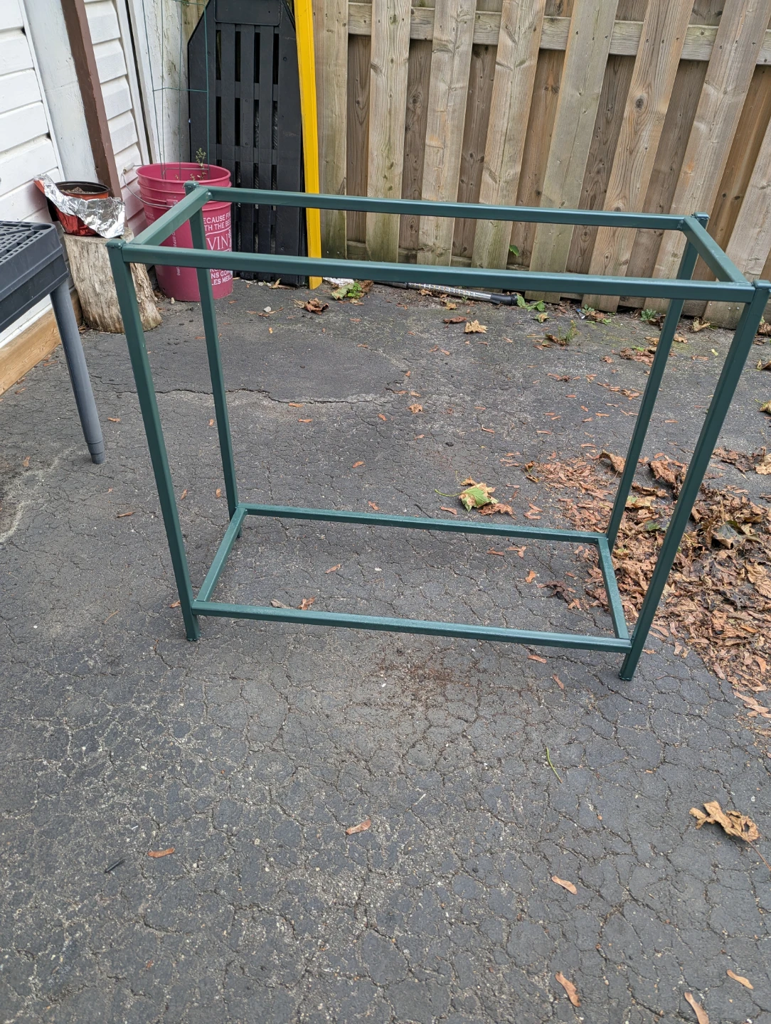 Aquarium with metal stand - photo 2