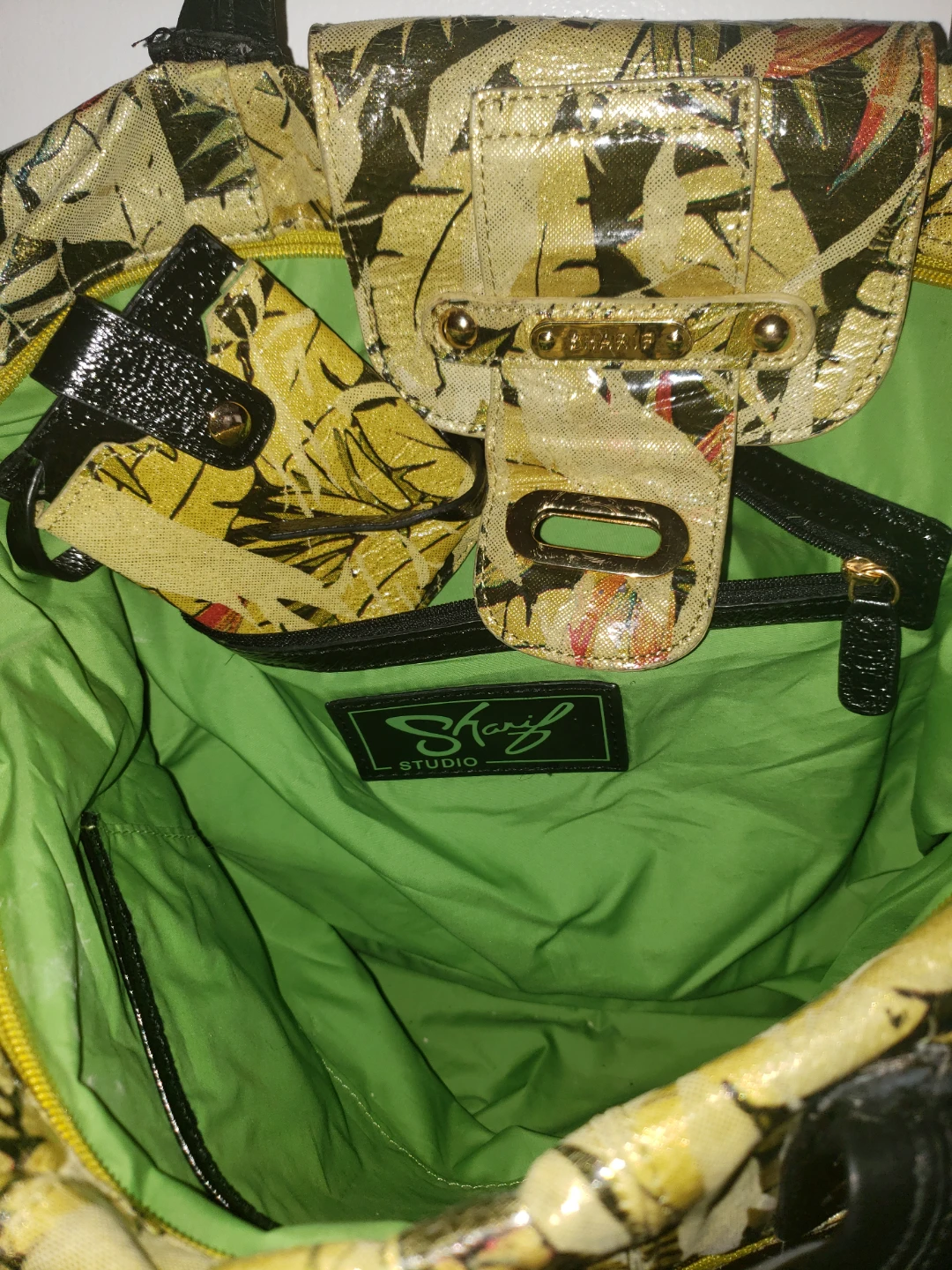 Sharif Studio Tropical Floral Print Handbag - photo 5
