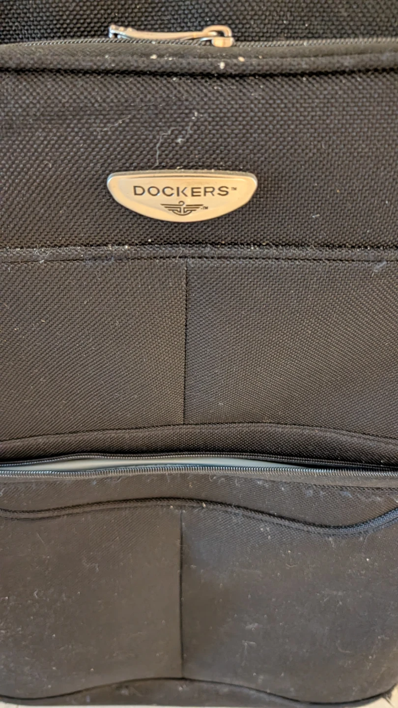 Dockers Black Wheeled Carry-On Luggage - photo 2