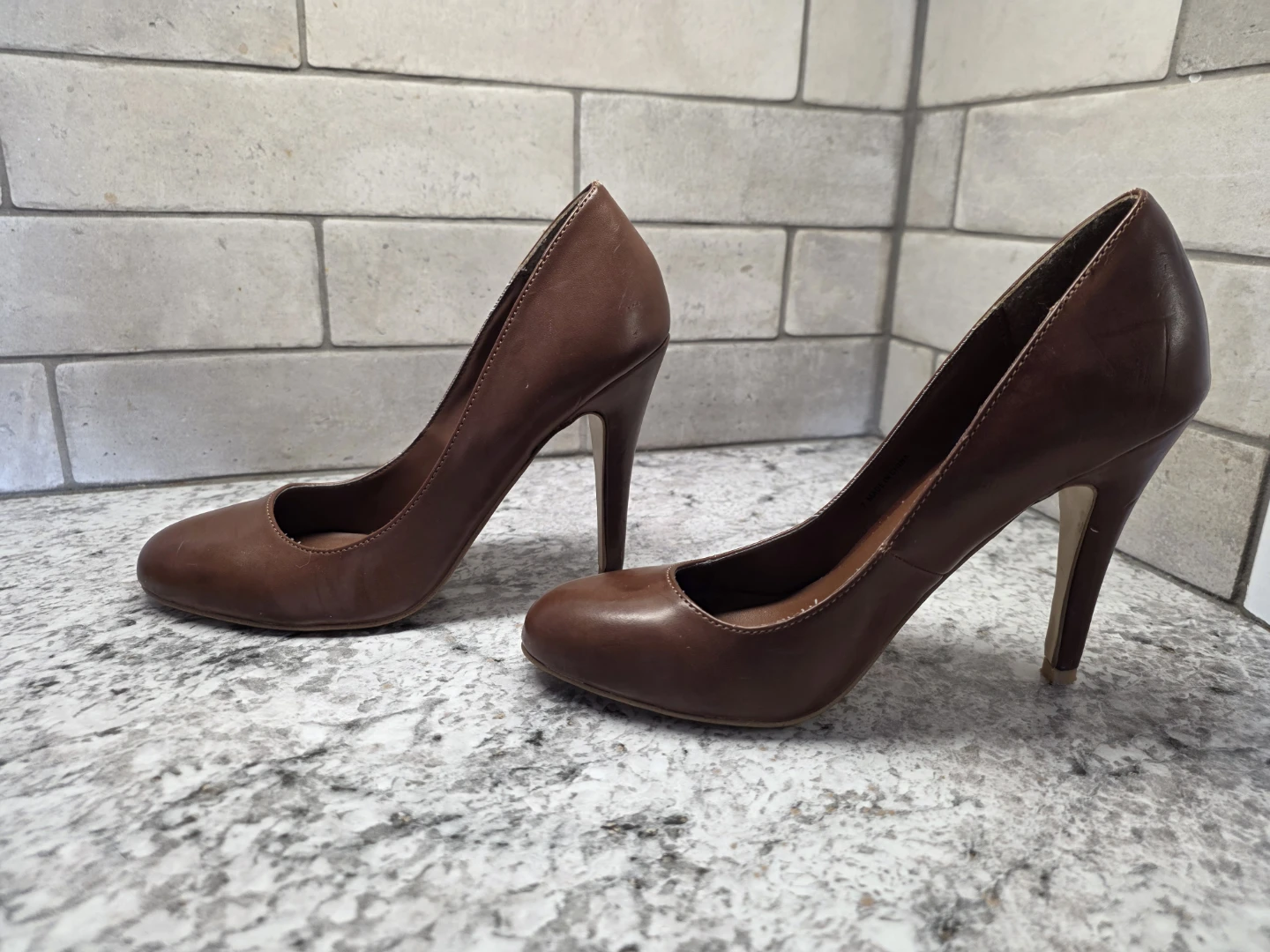 Size 7 Call It Spring brown heels - photo 5