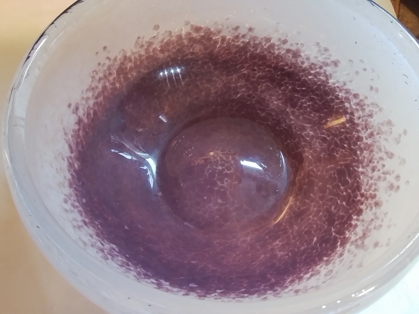 Vintage Mid-Century Modern Art Glass Centerpiece Bowl - photo 4