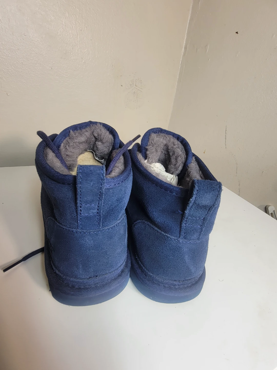 UGG Neumel Boots Blue Suede - photo 4