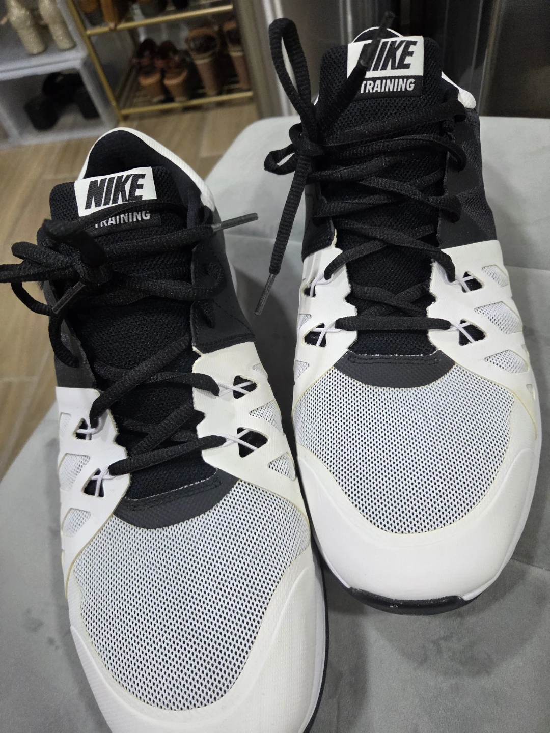 Nike Training Shoes Black and White