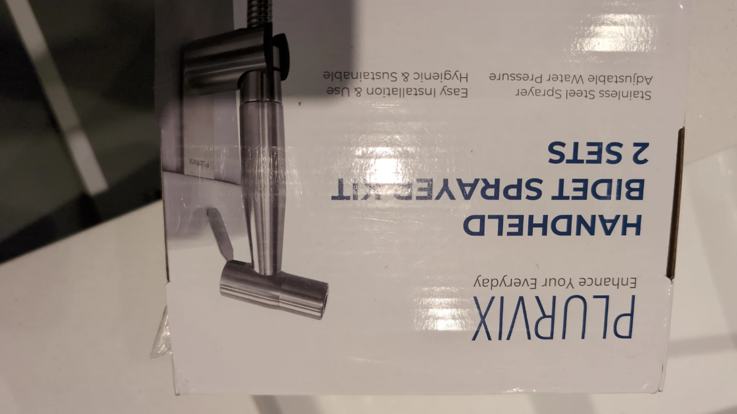 PLURVIX Handheld Bidet Sprayer Kit - 2 Sets - photo 3