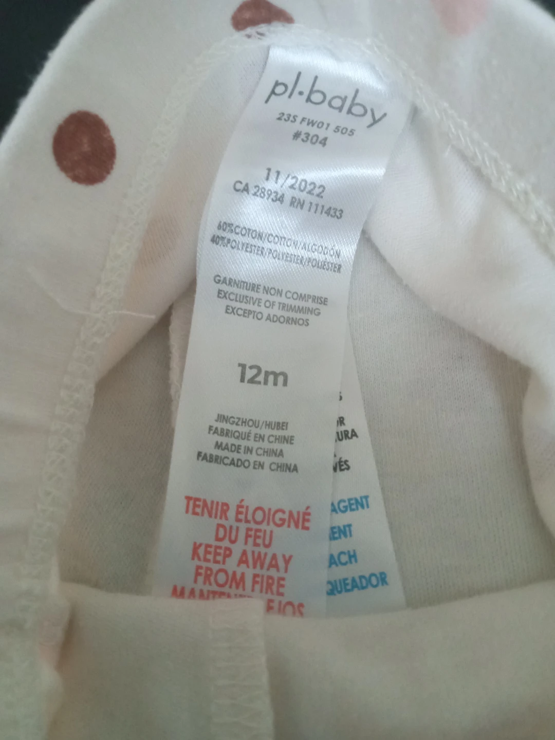 pl.baby Polka Dot Pants - 12m - photo 2