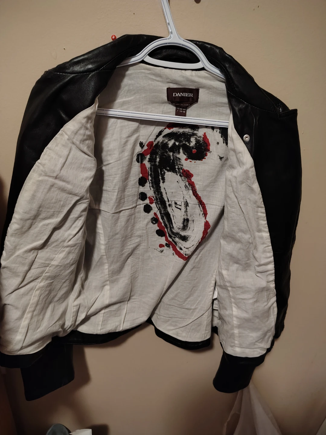 Danier Black Leather Jacket