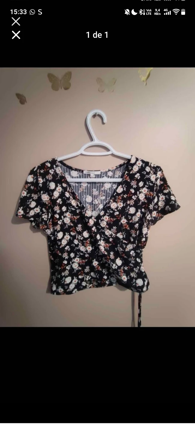V-Neck Wrap Top