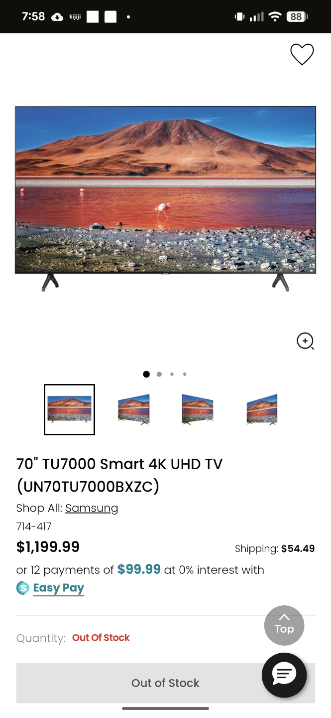 Samsung 70" 4K Ultra HD HDR Smart TV - photo 3