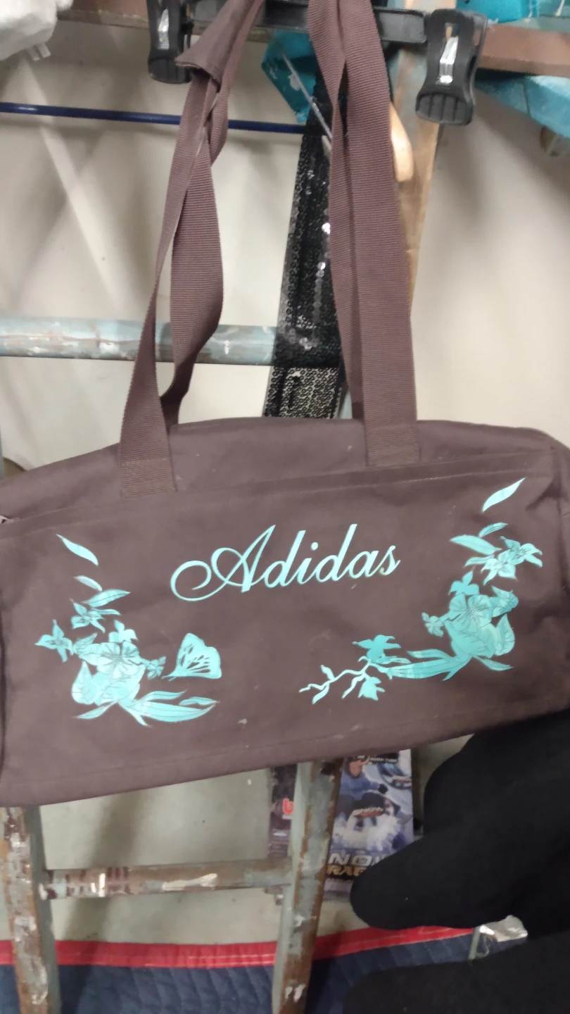 Adidas Floral Duffel Bag