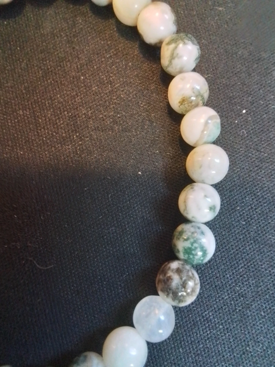 Tree Agate beaded bracelet - photo 2