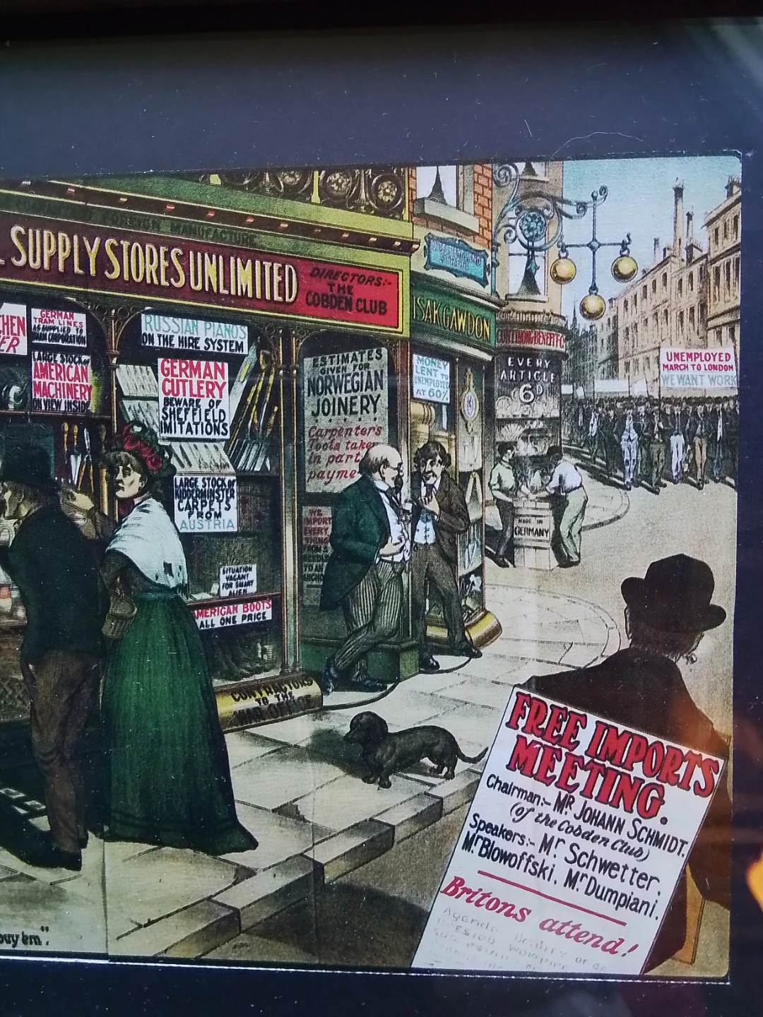 Vintage 1906 British Political Satire Print - photo 5