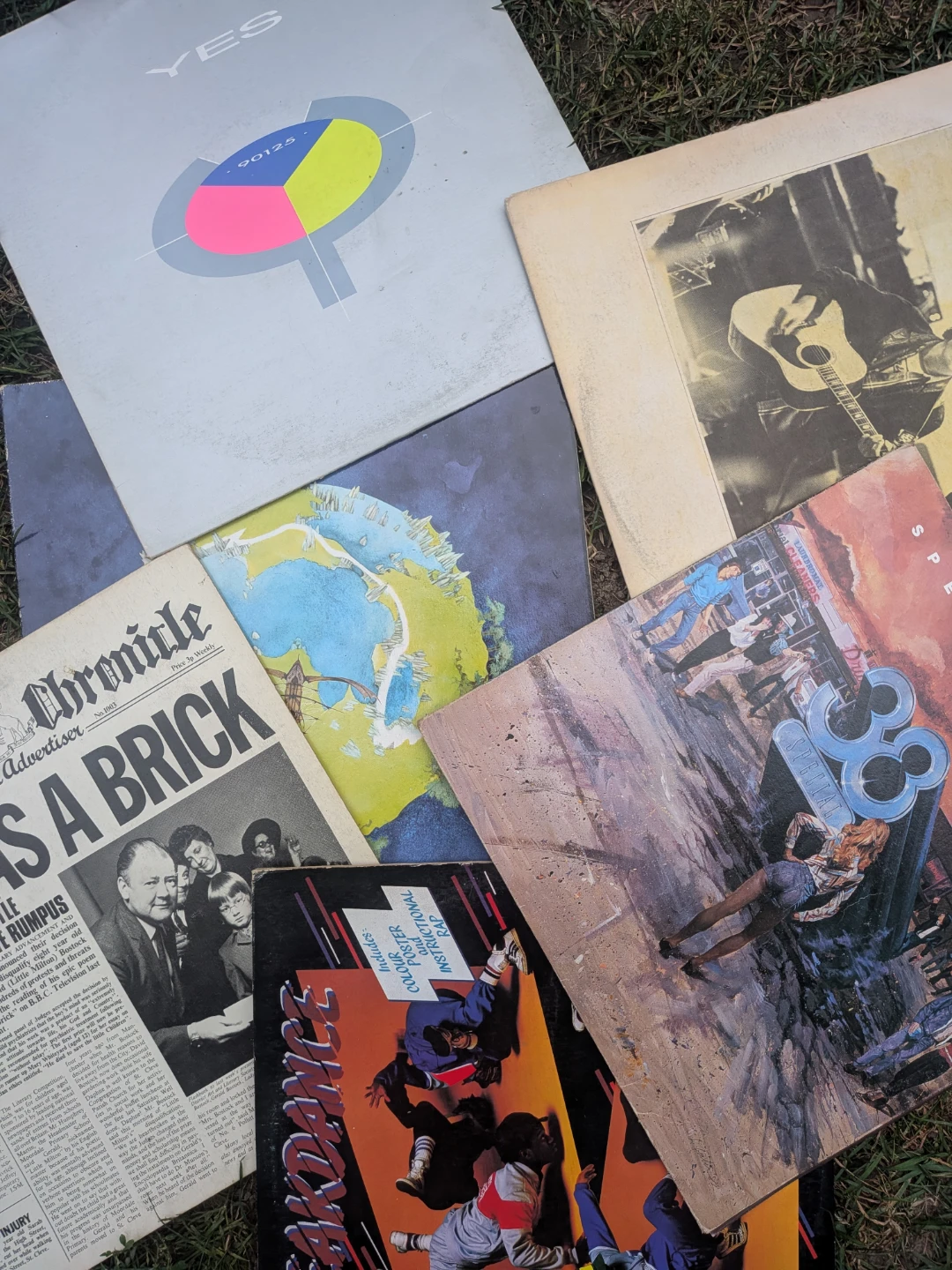 Lot 6 Vintage Vinyl Records *read description b4 messaging - photo 2