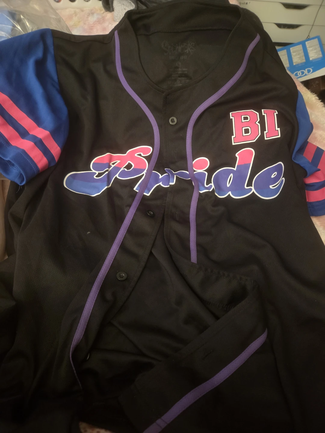 Bi Pride Baseball Jersey