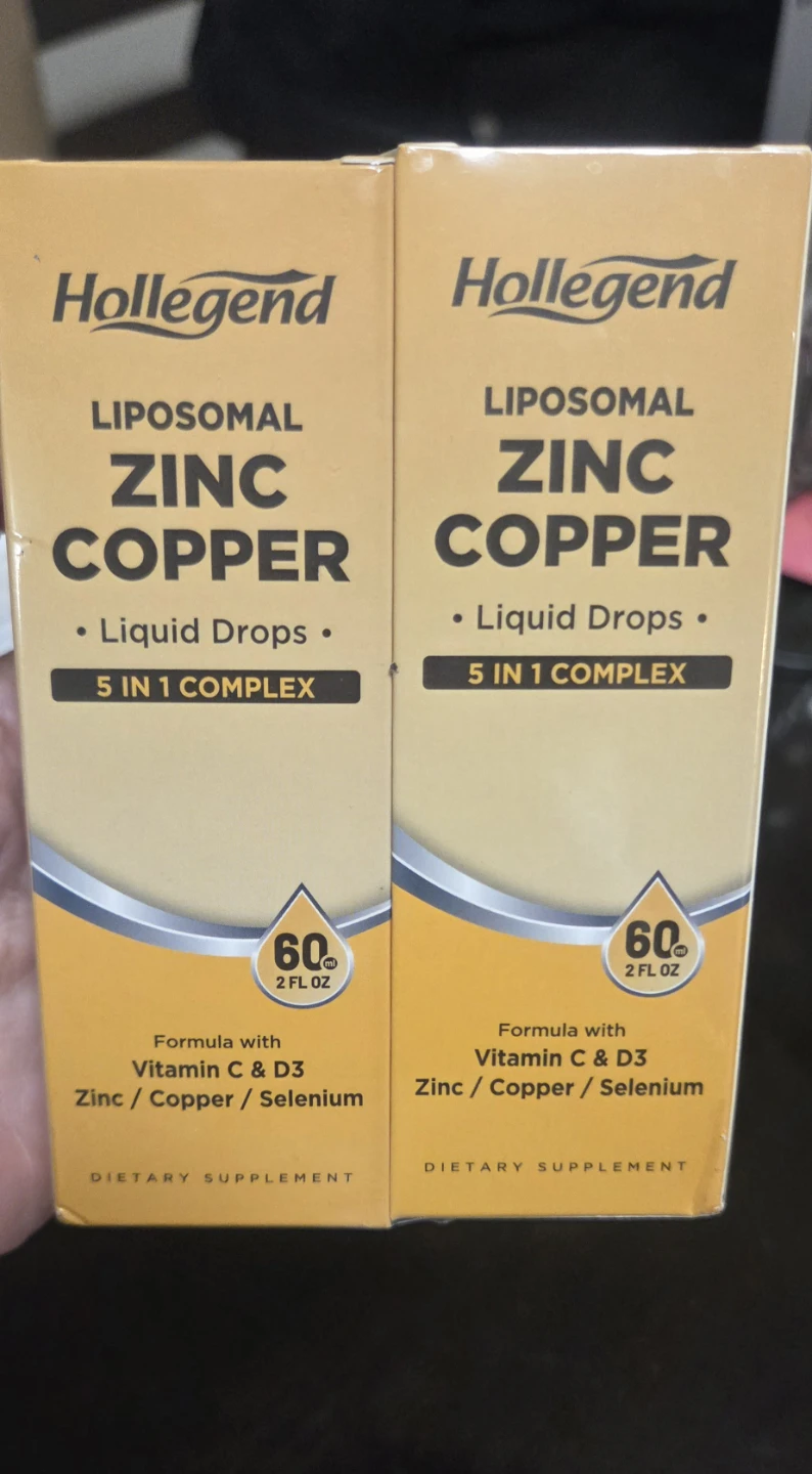 Hollegend Liposomal Zinc Copper Liquid Drops