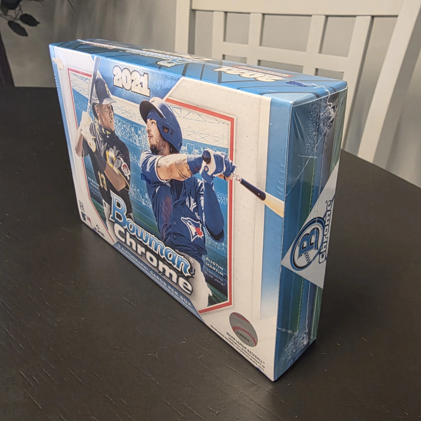 2021 Topps Bowman Chrome Hobby Box - photo 3