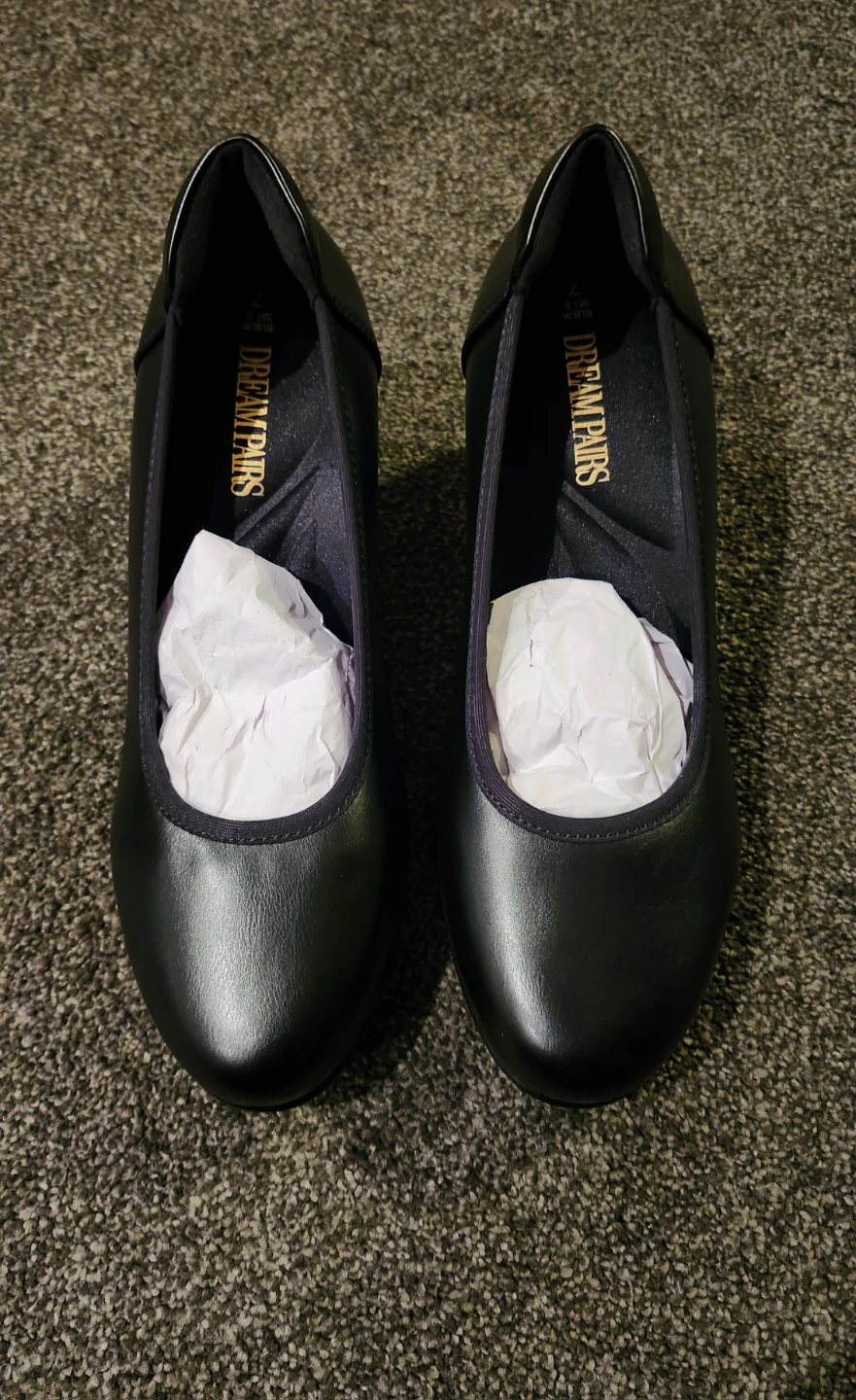 Dream Pairs Black Block Heel Pumps - photo 5