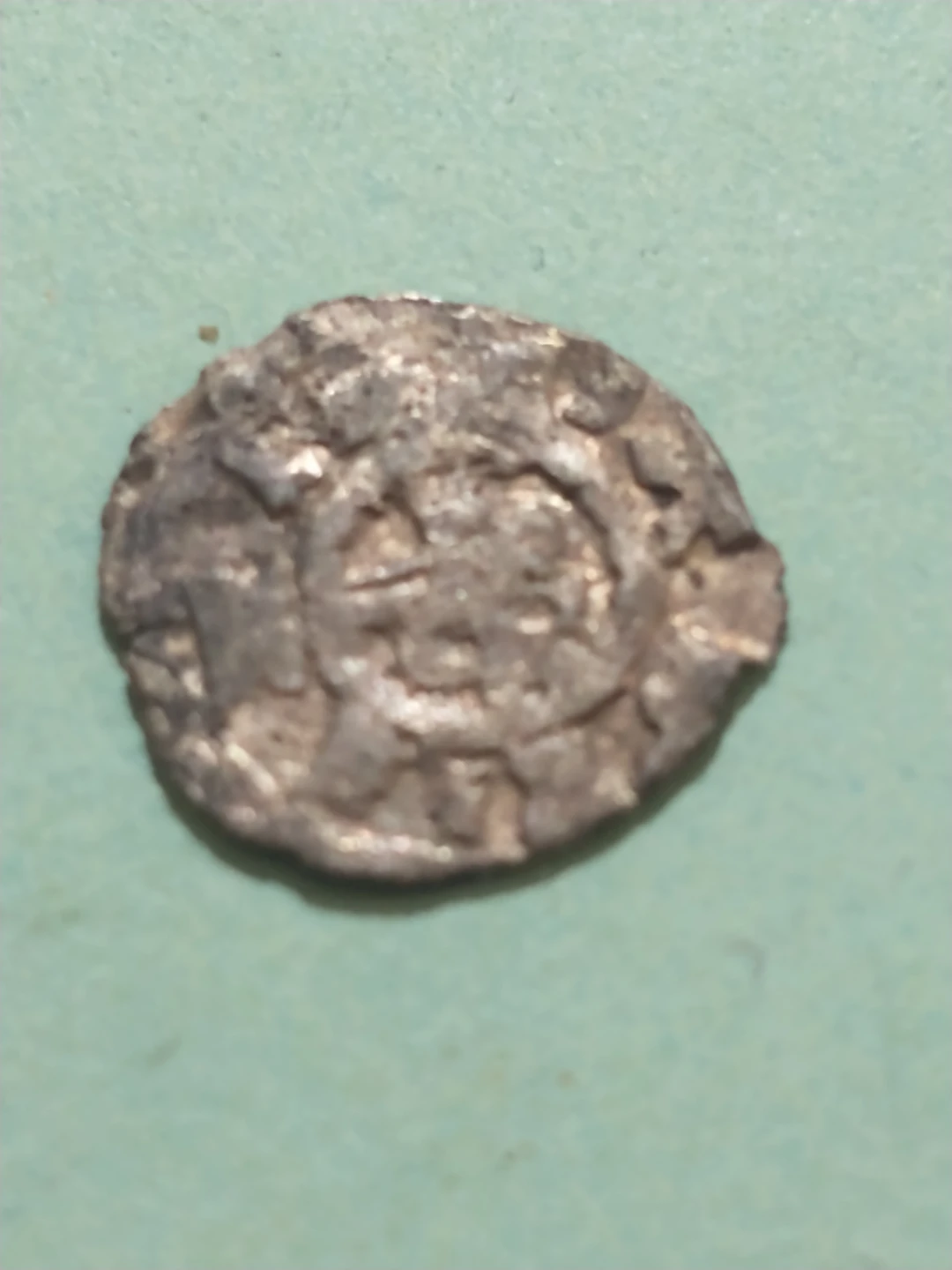 1224-1558 Livonian Order Prince-Bishopric of Dorpa Silver Pfen. - photo 2