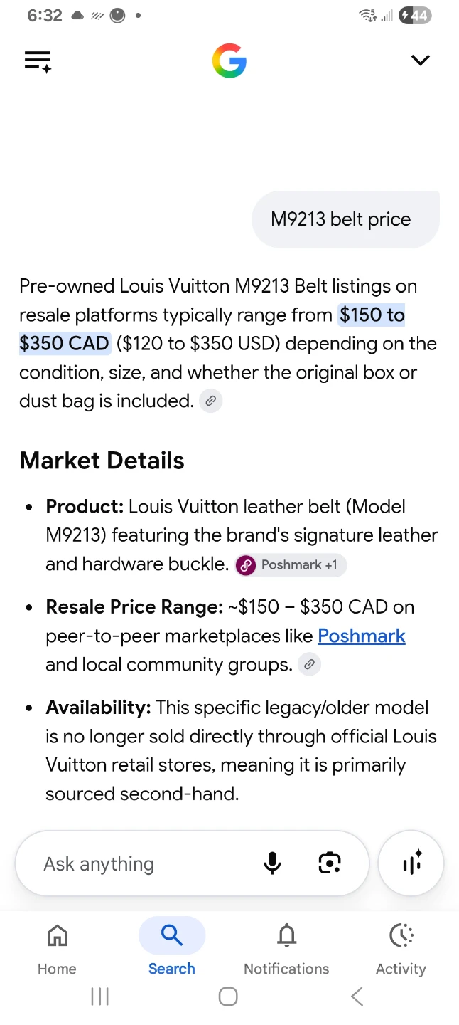 Louis Vuitton Belt Black - photo 5