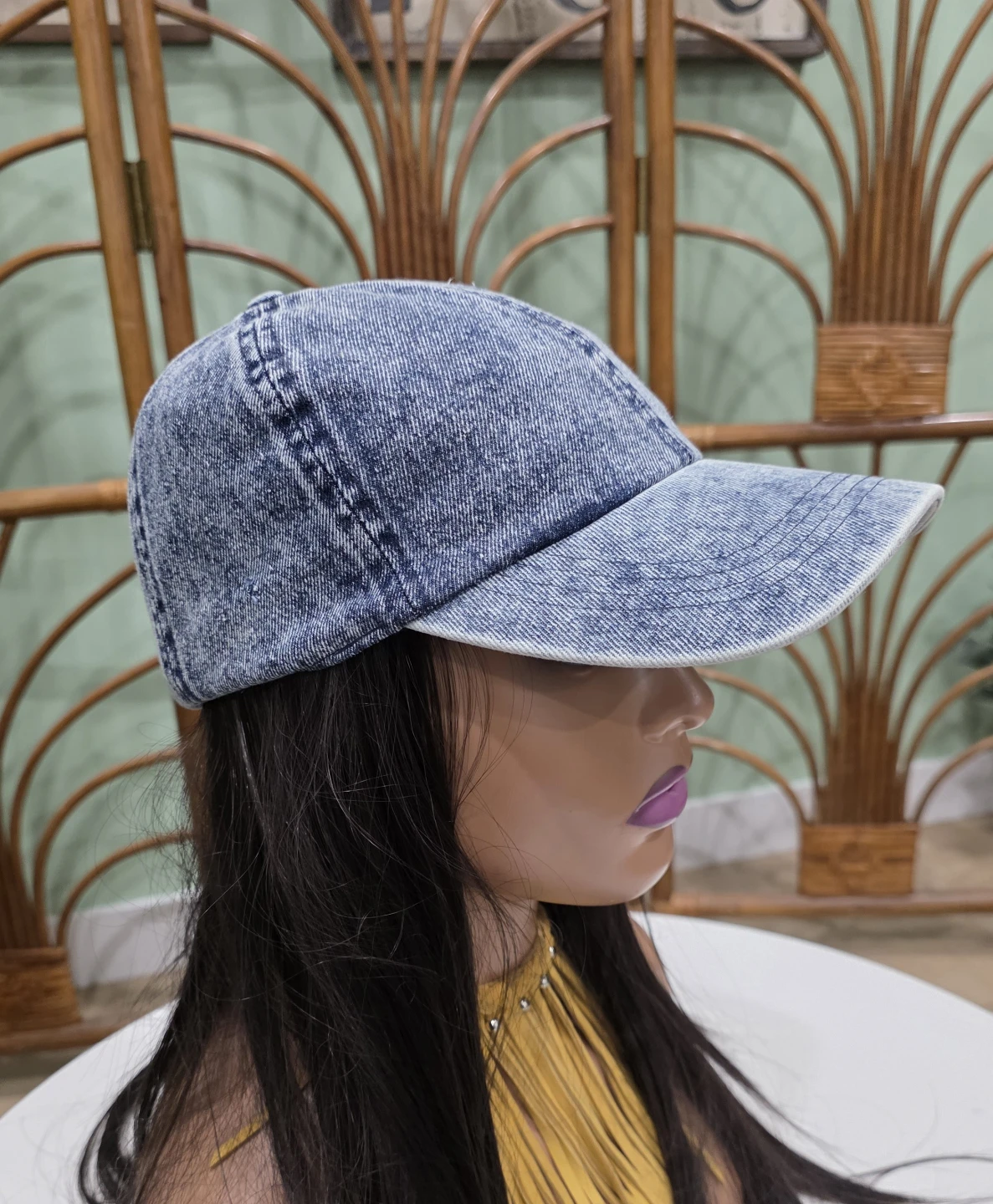 Denim Baseball Cap - photo 2